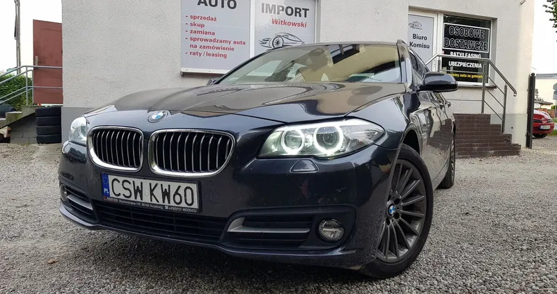 samochody osobowe BMW Seria 5 cena 79990 przebieg: 95000, rok produkcji 2016 z Świebodzin